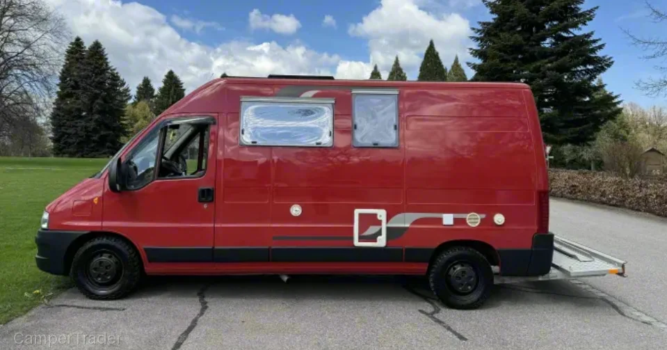 Campervan zbudowany 3 osobowy, 2004r przebieg tylko 142 tys km