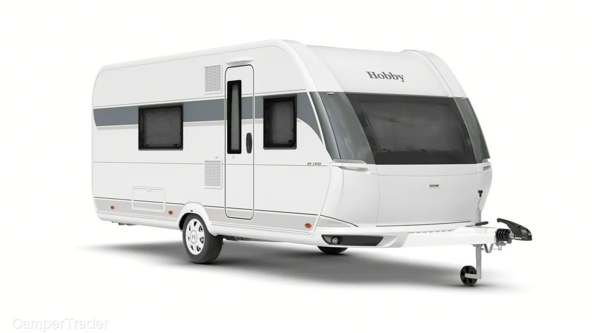 Przyczepa 4 osoowa Hobby De Luxe 495 WFB 2026